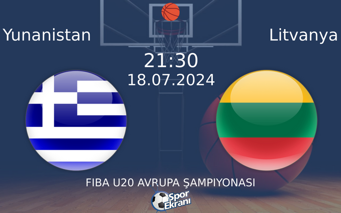 18 Temmuz 2024 Yunanistan vs Litvanya maçı Hangi Kanalda Saat Kaçta Yayınlanacak? 18 Temmuz 2024 Yunanistan vs Litvanya maçı Hangi Kanalda Saat Kaçta Yayınlanacak?