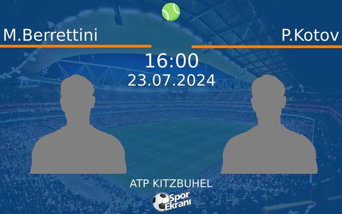 23 Temmuz 2024 M.Berrettini vs P.Kotov maçı Hangi Kanalda Saat Kaçta Yayınlanacak? 23 Temmuz 2024 M.Berrettini vs P.Kotov maçı Hangi Kanalda Saat Kaçta Yayınlanacak?