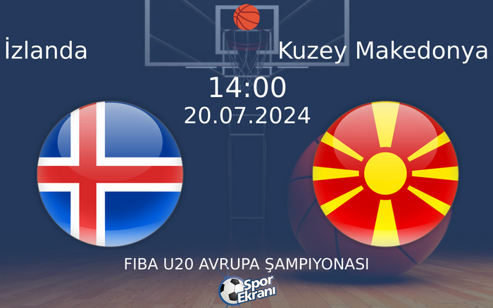 20 Temmuz 2024 İzlanda vs Kuzey Makedonya maçı Hangi Kanalda Saat Kaçta Yayınlanacak? 20 Temmuz 2024 İzlanda vs Kuzey Makedonya maçı Hangi Kanalda Saat Kaçta Yayınlanacak?
