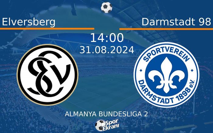 31 Ağustos 2024 Elversberg vs Darmstadt 98 maçı Hangi Kanalda Saat Kaçta Yayınlanacak? 31 Ağustos 2024 Elversberg vs Darmstadt 98 maçı Hangi Kanalda Saat Kaçta Yayınlanacak?