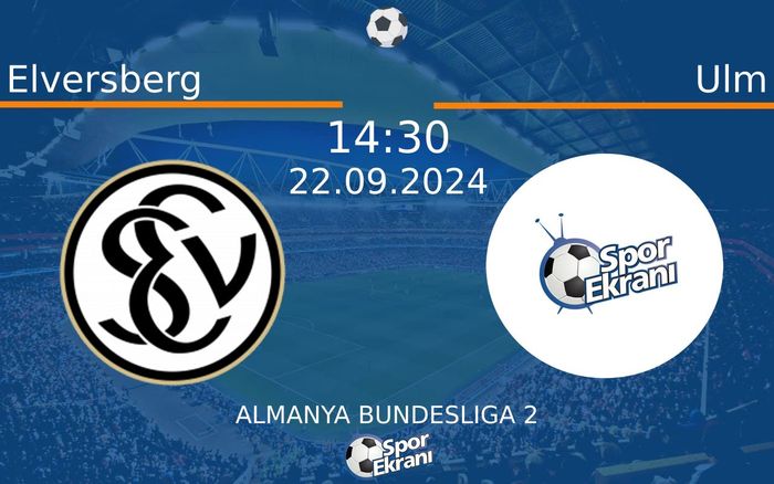 22 Eylül 2024 Elversberg vs Ulm maçı Hangi Kanalda Saat Kaçta Yayınlanacak? 22 Eylül 2024 Elversberg vs Ulm maçı Hangi Kanalda Saat Kaçta Yayınlanacak?