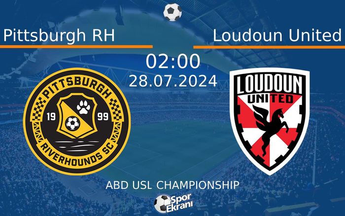 28 Temmuz 2024 Pittsburgh RH vs Loudoun United maçı Hangi Kanalda Saat Kaçta Yayınlanacak? 28 Temmuz 2024 Pittsburgh RH vs Loudoun United maçı Hangi Kanalda Saat Kaçta Yayınlanacak?