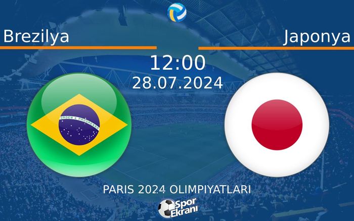 28 Temmuz 2024 Brezilya vs Japonya maçı Hangi Kanalda Saat Kaçta Yayınlanacak? 28 Temmuz 2024 Brezilya vs Japonya maçı Hangi Kanalda Saat Kaçta Yayınlanacak?