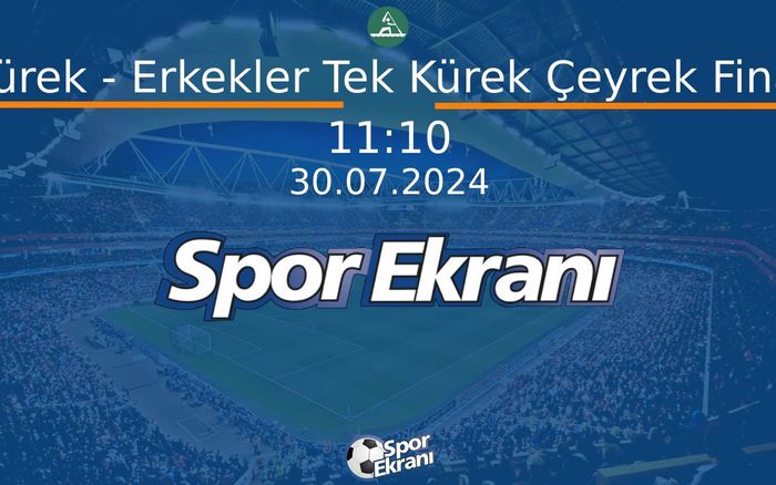 30 Temmuz 2024 Paris 2024 Olimpiyatlari - Kürek - Erkekler Tek Kürek Çeyrek Final Hangi Kanalda Saat Kaçta Yayınlanacak? 30 Temmuz 2024 Paris 2024 Olimpiyatlari - Kürek - Erkekler Tek Kürek Çeyrek Final Hangi Kanalda Saat Kaçta Yayınlanacak?