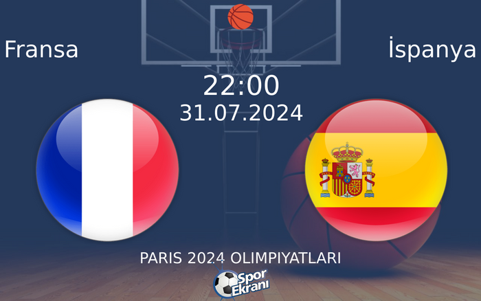 31 Temmuz 2024 Fransa vs İspanya maçı Hangi Kanalda Saat Kaçta Yayınlanacak? 31 Temmuz 2024 Fransa vs İspanya maçı Hangi Kanalda Saat Kaçta Yayınlanacak?