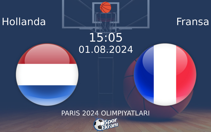 01 Ağustos 2024 Hollanda vs Fransa maçı Hangi Kanalda Saat Kaçta Yayınlanacak? 01 Ağustos 2024 Hollanda vs Fransa maçı Hangi Kanalda Saat Kaçta Yayınlanacak?