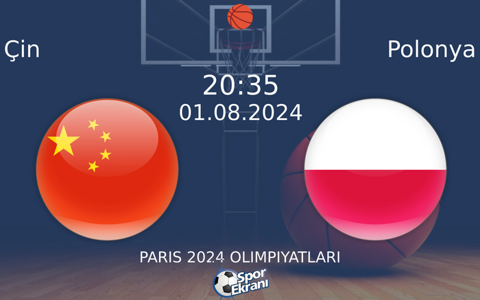 01 Ağustos 2024 Çin vs Polonya maçı Hangi Kanalda Saat Kaçta Yayınlanacak? 01 Ağustos 2024 Çin vs Polonya maçı Hangi Kanalda Saat Kaçta Yayınlanacak?