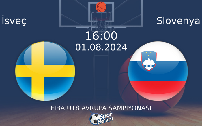 01 Ağustos 2024 İsveç vs Slovenya maçı Hangi Kanalda Saat Kaçta Yayınlanacak? 01 Ağustos 2024 İsveç vs Slovenya maçı Hangi Kanalda Saat Kaçta Yayınlanacak?