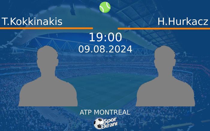 09 Ağustos 2024 T.Kokkinakis vs H.Hurkacz maçı Hangi Kanalda Saat Kaçta Yayınlanacak? 09 Ağustos 2024 T.Kokkinakis vs H.Hurkacz maçı Hangi Kanalda Saat Kaçta Yayınlanacak?