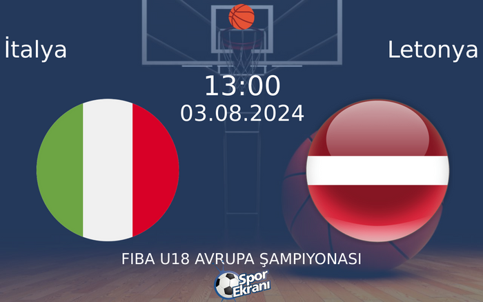 03 Ağustos 2024 İtalya vs Letonya maçı Hangi Kanalda Saat Kaçta Yayınlanacak? 03 Ağustos 2024 İtalya vs Letonya maçı Hangi Kanalda Saat Kaçta Yayınlanacak?