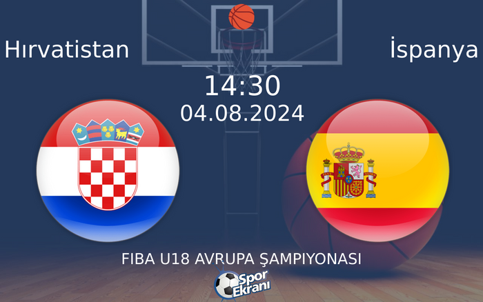 04 Ağustos 2024 Hırvatistan vs İspanya maçı Hangi Kanalda Saat Kaçta Yayınlanacak? 04 Ağustos 2024 Hırvatistan vs İspanya maçı Hangi Kanalda Saat Kaçta Yayınlanacak?