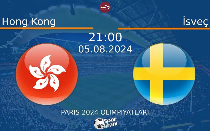 05 Ağustos 2024 Hong Kong vs İsveç maçı Hangi Kanalda Saat Kaçta Yayınlanacak? 05 Ağustos 2024 Hong Kong vs İsveç maçı Hangi Kanalda Saat Kaçta Yayınlanacak?
