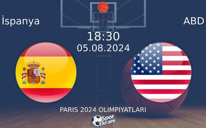 05 Ağustos 2024 İspanya vs ABD maçı Hangi Kanalda Saat Kaçta Yayınlanacak? 05 Ağustos 2024 İspanya vs ABD maçı Hangi Kanalda Saat Kaçta Yayınlanacak?