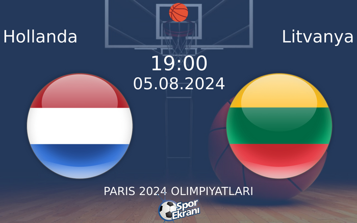 05 Ağustos 2024 Hollanda vs Litvanya maçı Hangi Kanalda Saat Kaçta Yayınlanacak? 05 Ağustos 2024 Hollanda vs Litvanya maçı Hangi Kanalda Saat Kaçta Yayınlanacak?