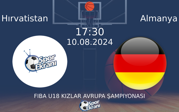 10 Ağustos 2024 Hırvatistan vs Almanya maçı Hangi Kanalda Saat Kaçta Yayınlanacak? 10 Ağustos 2024 Hırvatistan vs Almanya maçı Hangi Kanalda Saat Kaçta Yayınlanacak?