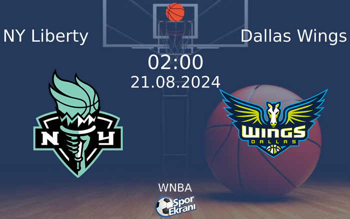 21 Ağustos 2024 NY Liberty vs Dallas Wings maçı Hangi Kanalda Saat Kaçta Yayınlanacak? 21 Ağustos 2024 NY Liberty vs Dallas Wings maçı Hangi Kanalda Saat Kaçta Yayınlanacak?