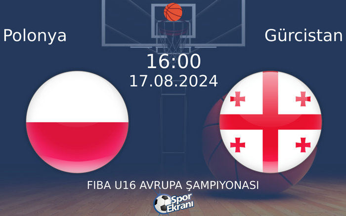 17 Ağustos 2024 Polonya vs Gürcistan maçı Hangi Kanalda Saat Kaçta Yayınlanacak? 17 Ağustos 2024 Polonya vs Gürcistan maçı Hangi Kanalda Saat Kaçta Yayınlanacak?
