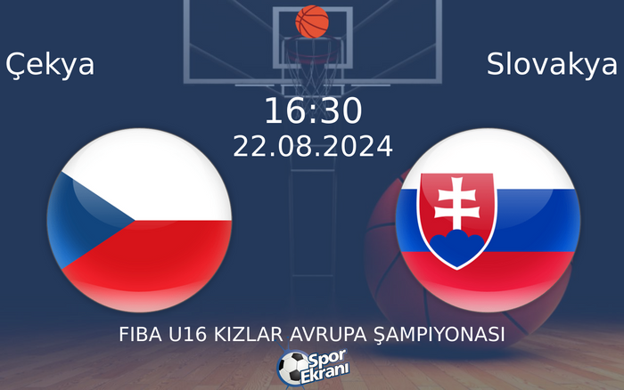 22 Ağustos 2024 Çekya vs Slovakya maçı Hangi Kanalda Saat Kaçta Yayınlanacak?
