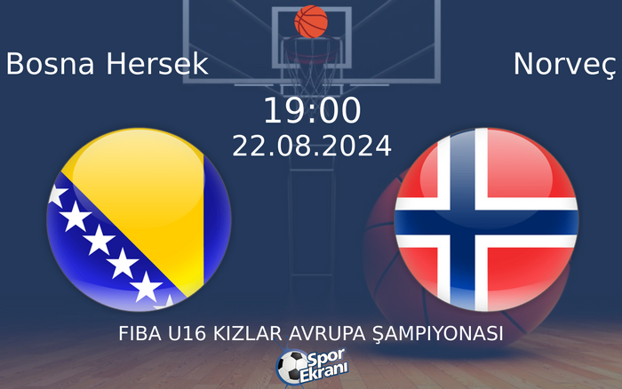 22 Ağustos 2024 Bosna Hersek vs Norveç maçı Hangi Kanalda Saat Kaçta Yayınlanacak?