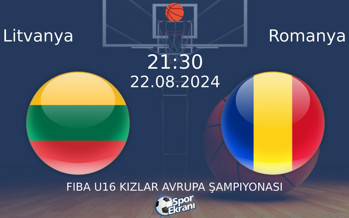 22 Ağustos 2024 Litvanya vs Romanya maçı Hangi Kanalda Saat Kaçta Yayınlanacak? 22 Ağustos 2024 Litvanya vs Romanya maçı Hangi Kanalda Saat Kaçta Yayınlanacak?