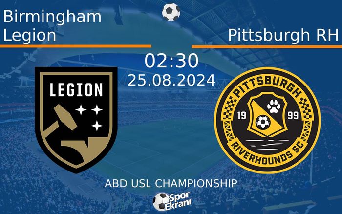 25 Ağustos 2024 Birmingham Legion vs Pittsburgh RH maçı Hangi Kanalda Saat Kaçta Yayınlanacak? 25 Ağustos 2024 Birmingham Legion vs Pittsburgh RH maçı Hangi Kanalda Saat Kaçta Yayınlanacak?
