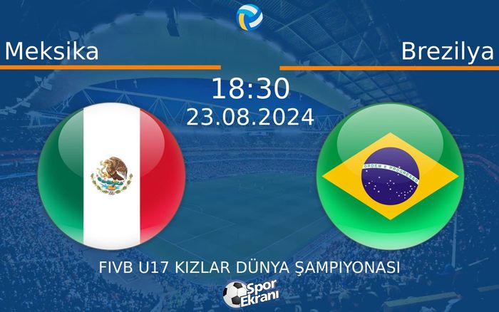 23 Ağustos 2024 Meksika vs Brezilya maçı Hangi Kanalda Saat Kaçta Yayınlanacak?