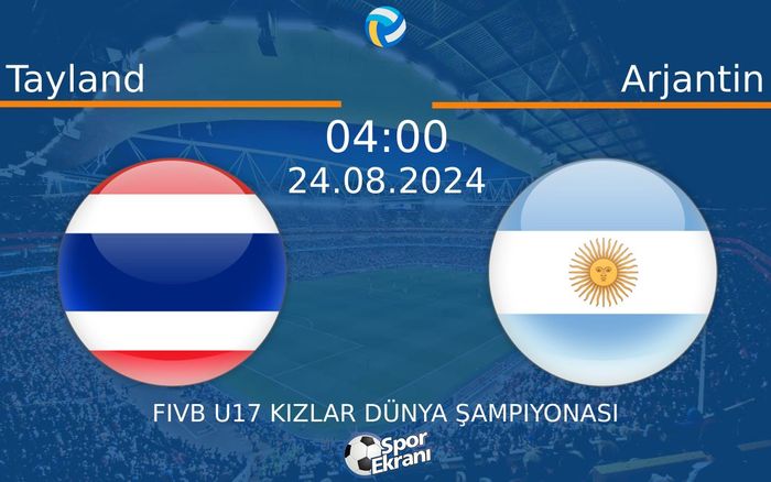 24 Ağustos 2024 Tayland vs Arjantin maçı Hangi Kanalda Saat Kaçta Yayınlanacak? 24 Ağustos 2024 Tayland vs Arjantin maçı Hangi Kanalda Saat Kaçta Yayınlanacak?