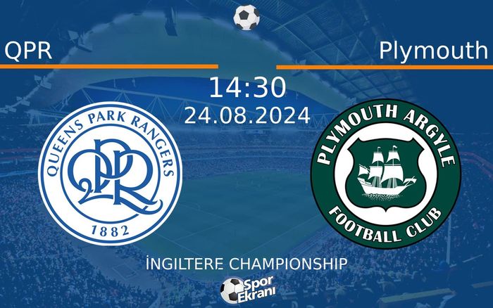 24 Ağustos 2024 QPR vs Plymouth maçı Hangi Kanalda Saat Kaçta Yayınlanacak? 24 Ağustos 2024 QPR vs Plymouth maçı Hangi Kanalda Saat Kaçta Yayınlanacak?