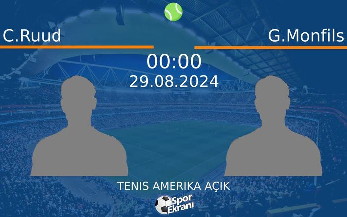 29 Ağustos 2024 C.Ruud vs G.Monfils maçı Hangi Kanalda Saat Kaçta Yayınlanacak?