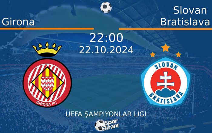 22 Ekim 2024 Girona vs Slovan Bratislava maçı Hangi Kanalda Saat Kaçta Yayınlanacak? 22 Ekim 2024 Girona vs Slovan Bratislava maçı Hangi Kanalda Saat Kaçta Yayınlanacak?