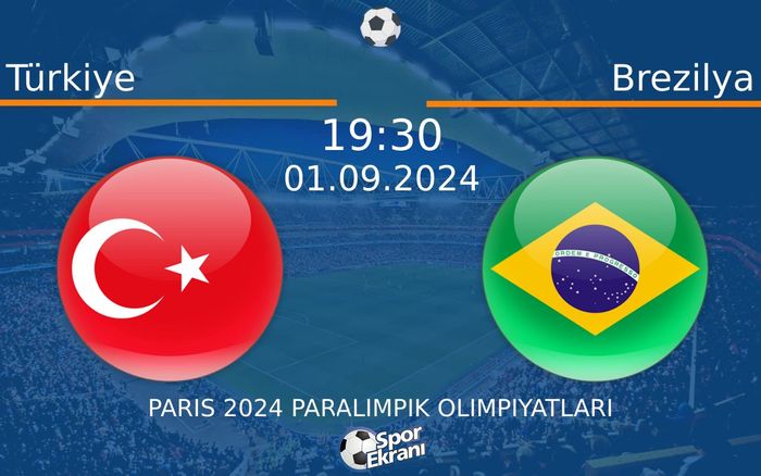 01 Eylül 2024 Türkiye vs Brezilya maçı Hangi Kanalda Saat Kaçta Yayınlanacak?