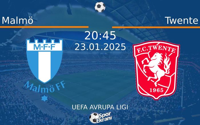 23 Ocak 2025 Malmö vs Twente maçı Hangi Kanalda Saat Kaçta Yayınlanacak? 23 Ocak 2025 Malmö vs Twente maçı Hangi Kanalda Saat Kaçta Yayınlanacak?