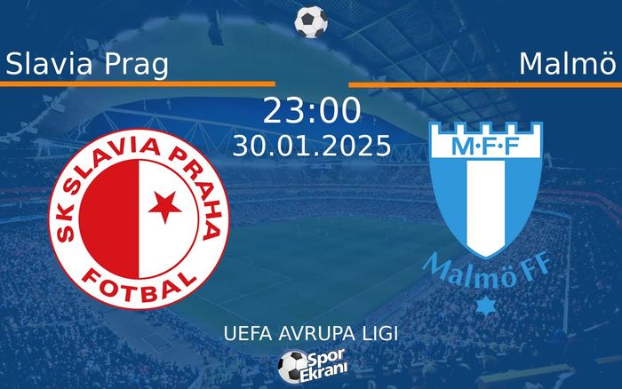 30 Ocak 2025 Slavia Prag vs Malmö maçı Hangi Kanalda Saat Kaçta Yayınlanacak? 30 Ocak 2025 Slavia Prag vs Malmö maçı Hangi Kanalda Saat Kaçta Yayınlanacak?