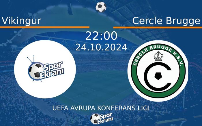 24 Ekim 2024 Vikingur vs Cercle Brugge maçı Hangi Kanalda Saat Kaçta Yayınlanacak? 24 Ekim 2024 Vikingur vs Cercle Brugge maçı Hangi Kanalda Saat Kaçta Yayınlanacak?
