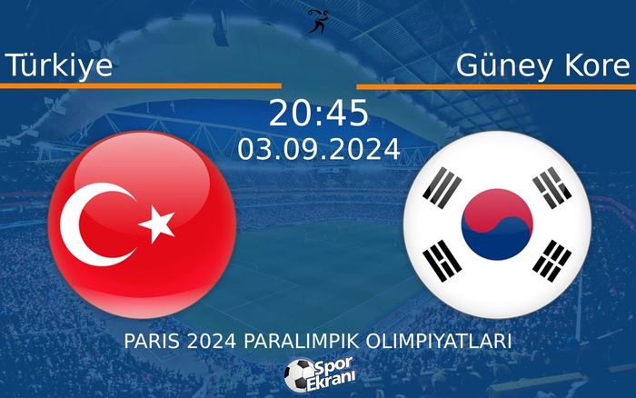 03 Eylül 2024 Türkiye vs Güney Kore maçı Hangi Kanalda Saat Kaçta Yayınlanacak? 03 Eylül 2024 Türkiye vs Güney Kore maçı Hangi Kanalda Saat Kaçta Yayınlanacak?