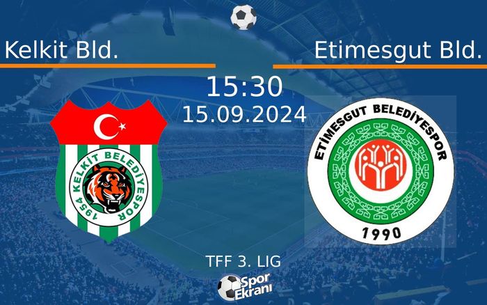 15 Eylül 2024 Kelkit Bld. vs Etimesgut Bld. maçı Hangi Kanalda Saat Kaçta Yayınlanacak? 15 Eylül 2024 Kelkit Bld. vs Etimesgut Bld. maçı Hangi Kanalda Saat Kaçta Yayınlanacak?