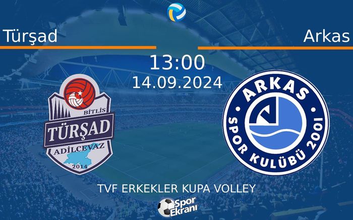 14 Eylül 2024 Türşad vs Arkas maçı Hangi Kanalda Saat Kaçta Yayınlanacak? 14 Eylül 2024 Türşad vs Arkas maçı Hangi Kanalda Saat Kaçta Yayınlanacak?