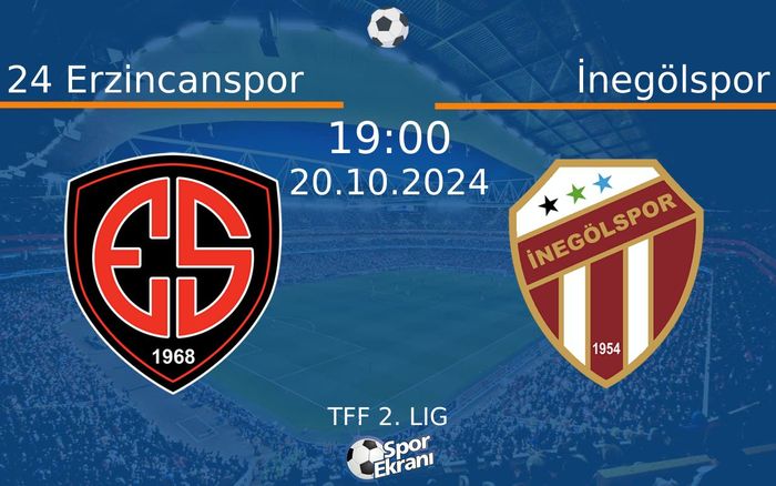 20 Ekim 2024 24 Erzincanspor vs İnegölspor maçı Hangi Kanalda Saat Kaçta Yayınlanacak? 20 Ekim 2024 24 Erzincanspor vs İnegölspor maçı Hangi Kanalda Saat Kaçta Yayınlanacak?