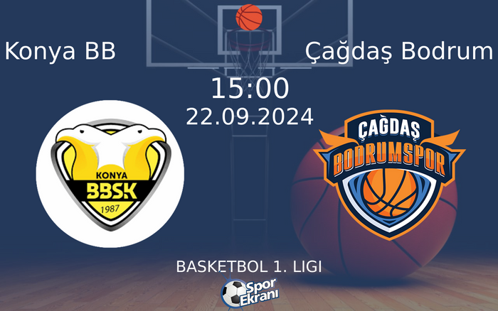 22 Eylül 2024 Konya BB vs Çağdaş Bodrum maçı Hangi Kanalda Saat Kaçta Yayınlanacak? 22 Eylül 2024 Konya BB vs Çağdaş Bodrum maçı Hangi Kanalda Saat Kaçta Yayınlanacak?