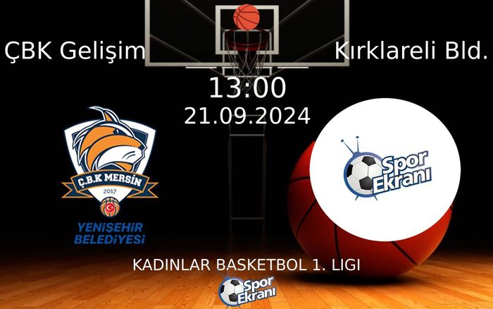 21 Eylül 2024 ÇBK Gelişim vs Kırklareli Bld. maçı Hangi Kanalda Saat Kaçta Yayınlanacak? 21 Eylül 2024 ÇBK Gelişim vs Kırklareli Bld. maçı Hangi Kanalda Saat Kaçta Yayınlanacak?