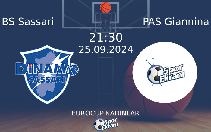 25 Eylül 2024 BS Sassari vs PAS Giannina maçı Hangi Kanalda Saat Kaçta Yayınlanacak? 25 Eylül 2024 BS Sassari vs PAS Giannina maçı Hangi Kanalda Saat Kaçta Yayınlanacak?