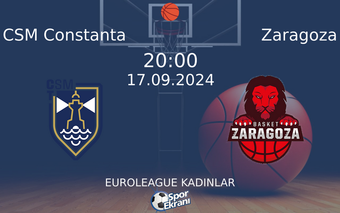 17 Eylül 2024 CSM Constanta vs Zaragoza maçı Hangi Kanalda Saat Kaçta Yayınlanacak? 17 Eylül 2024 CSM Constanta vs Zaragoza maçı Hangi Kanalda Saat Kaçta Yayınlanacak?