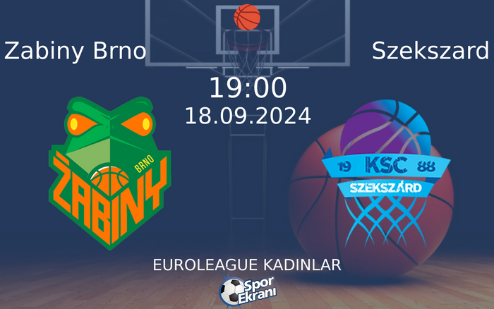 18 Eylül 2024 Zabiny Brno vs Szekszard maçı Hangi Kanalda Saat Kaçta Yayınlanacak? 18 Eylül 2024 Zabiny Brno vs Szekszard maçı Hangi Kanalda Saat Kaçta Yayınlanacak?