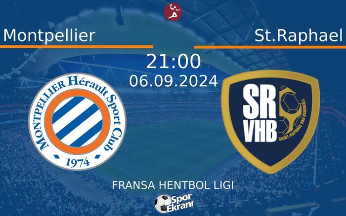 06 Eylül 2024 Montpellier vs St.Raphael maçı Hangi Kanalda Saat Kaçta Yayınlanacak? 06 Eylül 2024 Montpellier vs St.Raphael maçı Hangi Kanalda Saat Kaçta Yayınlanacak?