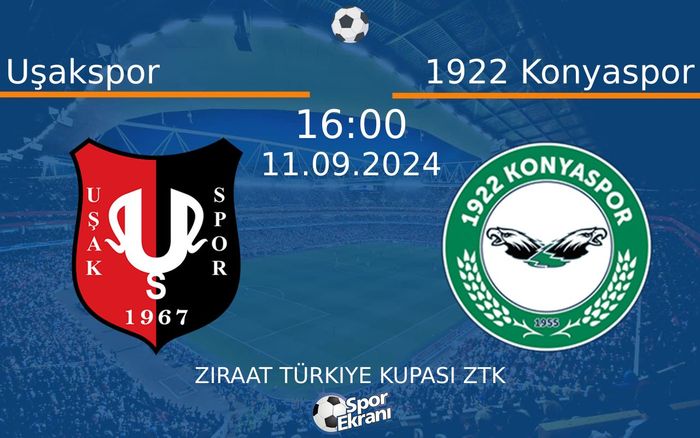 11 Eylül 2024 Uşakspor vs 1922 Konyaspor maçı Hangi Kanalda Saat Kaçta Yayınlanacak? 11 Eylül 2024 Uşakspor vs 1922 Konyaspor maçı Hangi Kanalda Saat Kaçta Yayınlanacak?