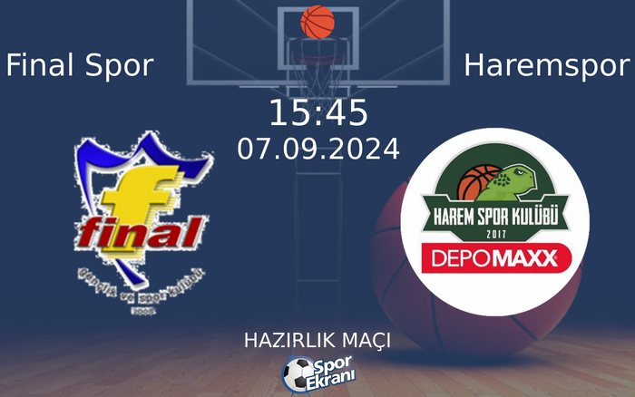 07 Eylül 2024 Final Spor vs Haremspor maçı Hangi Kanalda Saat Kaçta Yayınlanacak? 07 Eylül 2024 Final Spor vs Haremspor maçı Hangi Kanalda Saat Kaçta Yayınlanacak?