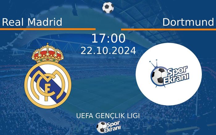 22 Ekim 2024 Real Madrid vs Dortmund maçı Hangi Kanalda Saat Kaçta Yayınlanacak? 22 Ekim 2024 Real Madrid vs Dortmund maçı Hangi Kanalda Saat Kaçta Yayınlanacak?