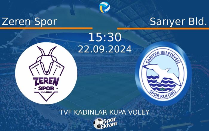 22 Eylül 2024 Zeren Spor vs Sarıyer Bld. maçı Hangi Kanalda Saat Kaçta Yayınlanacak? 22 Eylül 2024 Zeren Spor vs Sarıyer Bld. maçı Hangi Kanalda Saat Kaçta Yayınlanacak?