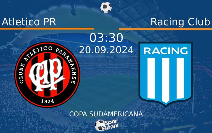 20 Eylül 2024 Atletico PR vs Racing Club maçı Hangi Kanalda Saat Kaçta Yayınlanacak? 20 Eylül 2024 Atletico PR vs Racing Club maçı Hangi Kanalda Saat Kaçta Yayınlanacak?