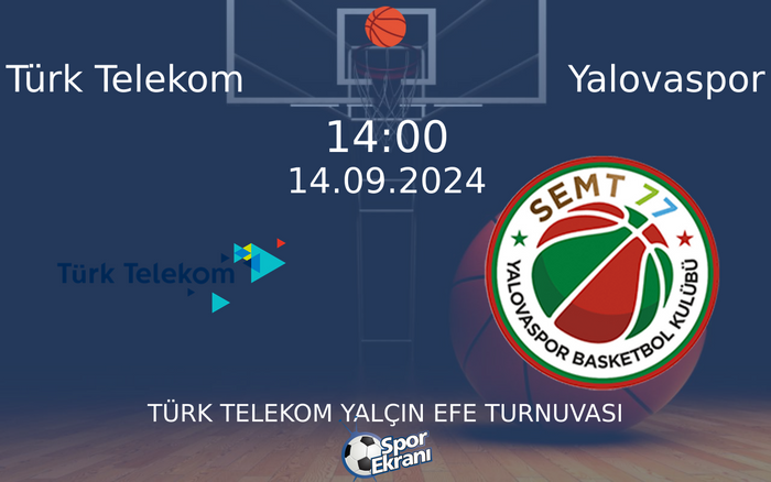 14 Eylül 2024 Türk Telekom vs Yalovaspor maçı Hangi Kanalda Saat Kaçta Yayınlanacak? 14 Eylül 2024 Türk Telekom vs Yalovaspor maçı Hangi Kanalda Saat Kaçta Yayınlanacak?